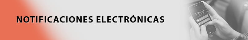 Notificaciones electrónicas