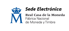 Logotipo de la sede electrónica de la Real Casa de la moneda