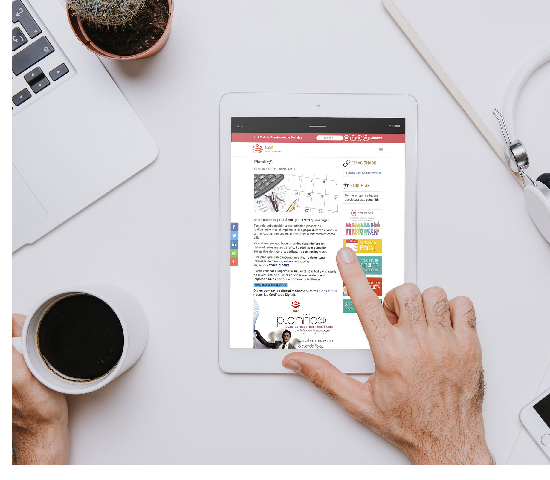 Nueva página web del OAR