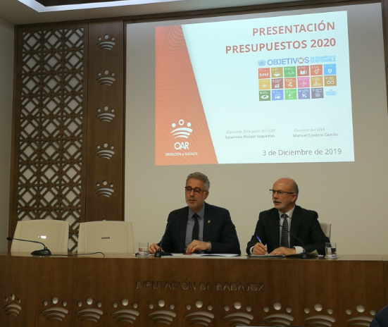 EL PRESUPUESTO DEL OAR PARA EL PRÓXIMO AÑO 2020 ALCANZA LA CIFRA DE 13,3 MILLONES DE EUROS.