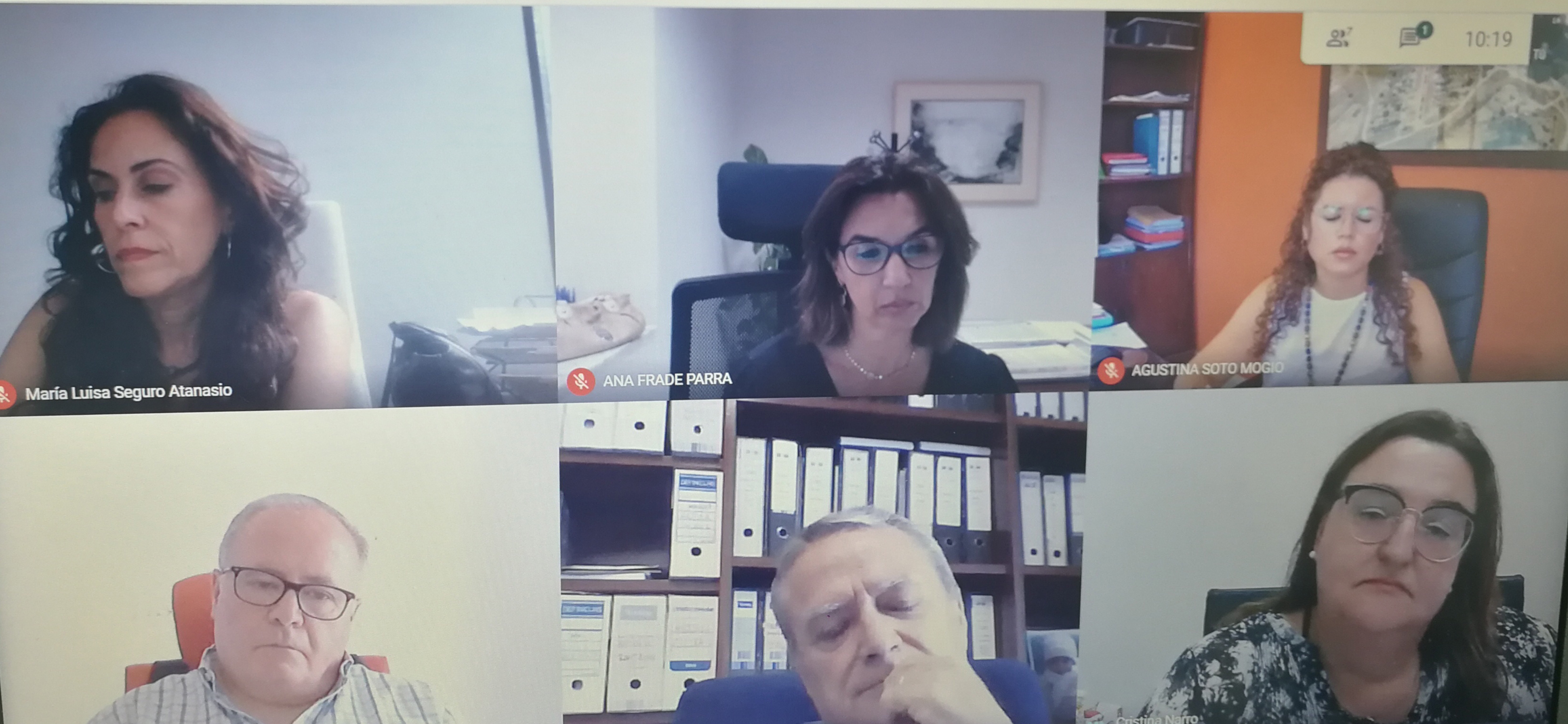 Reunión del Grupo Técnico de trabajo de Entidades Delegantes del OAR
