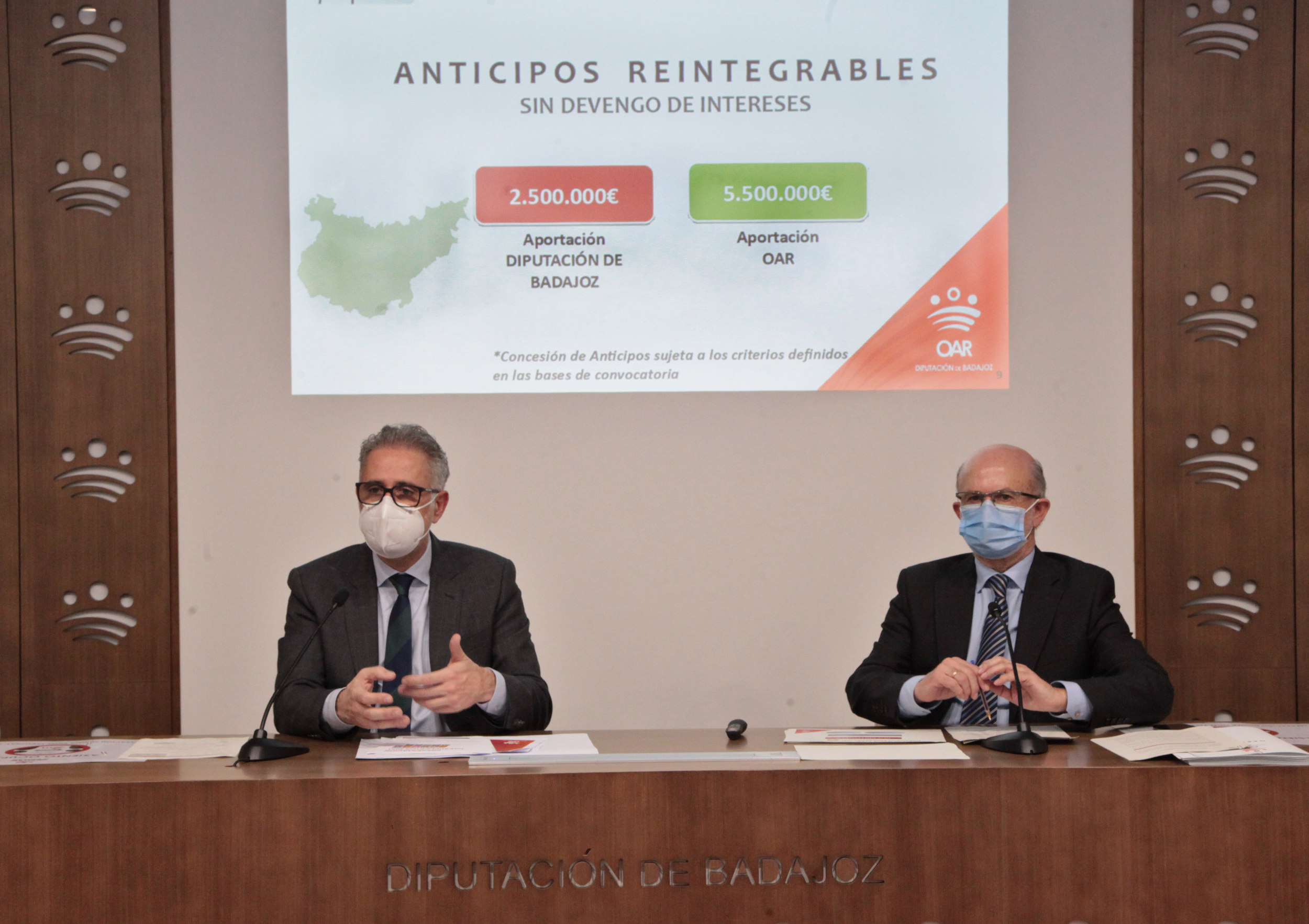 EL PRESUPUESTO DEL OAR CRECE UN 22,51% EN EL AÑO 2021