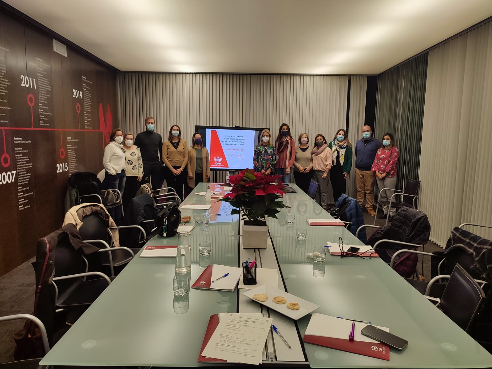 Nueve asociaciones han participado en el I encuentro de Responsabilidad Social Corporativa del OAR