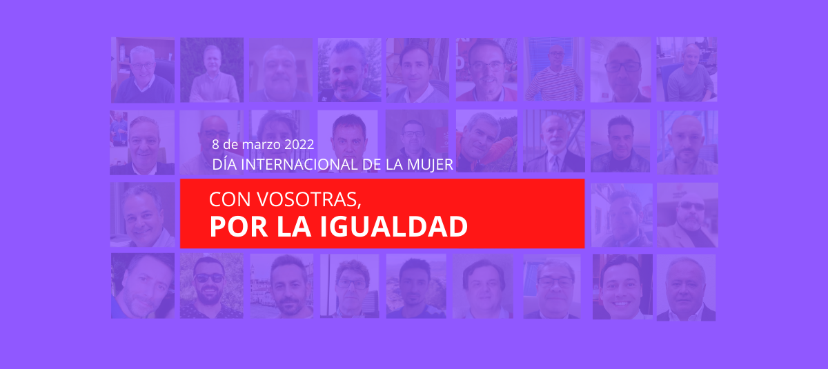 Con vosotras, por la igualdad
