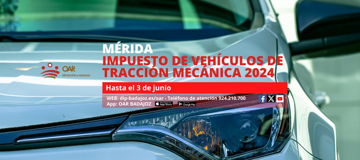 El próximo 3 de junio finaliza el plazo del pago del impuesto sobre vehículos en Mérida
