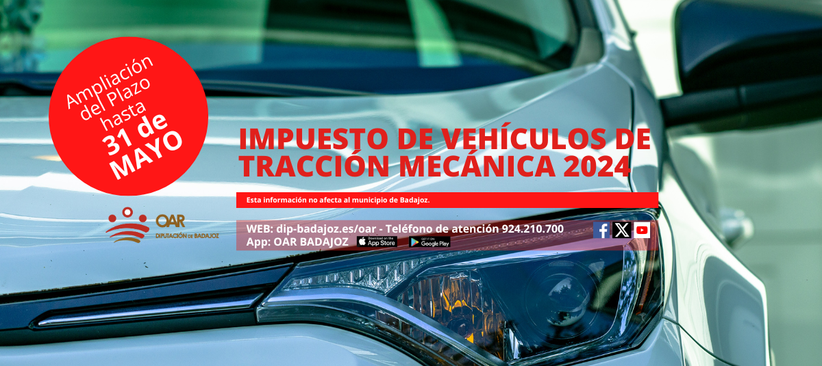 Ampliado el plazo para el pago del impuesto de vehículos (IVTM) en la Provincia hasta el próximo viernes 31 de mayo