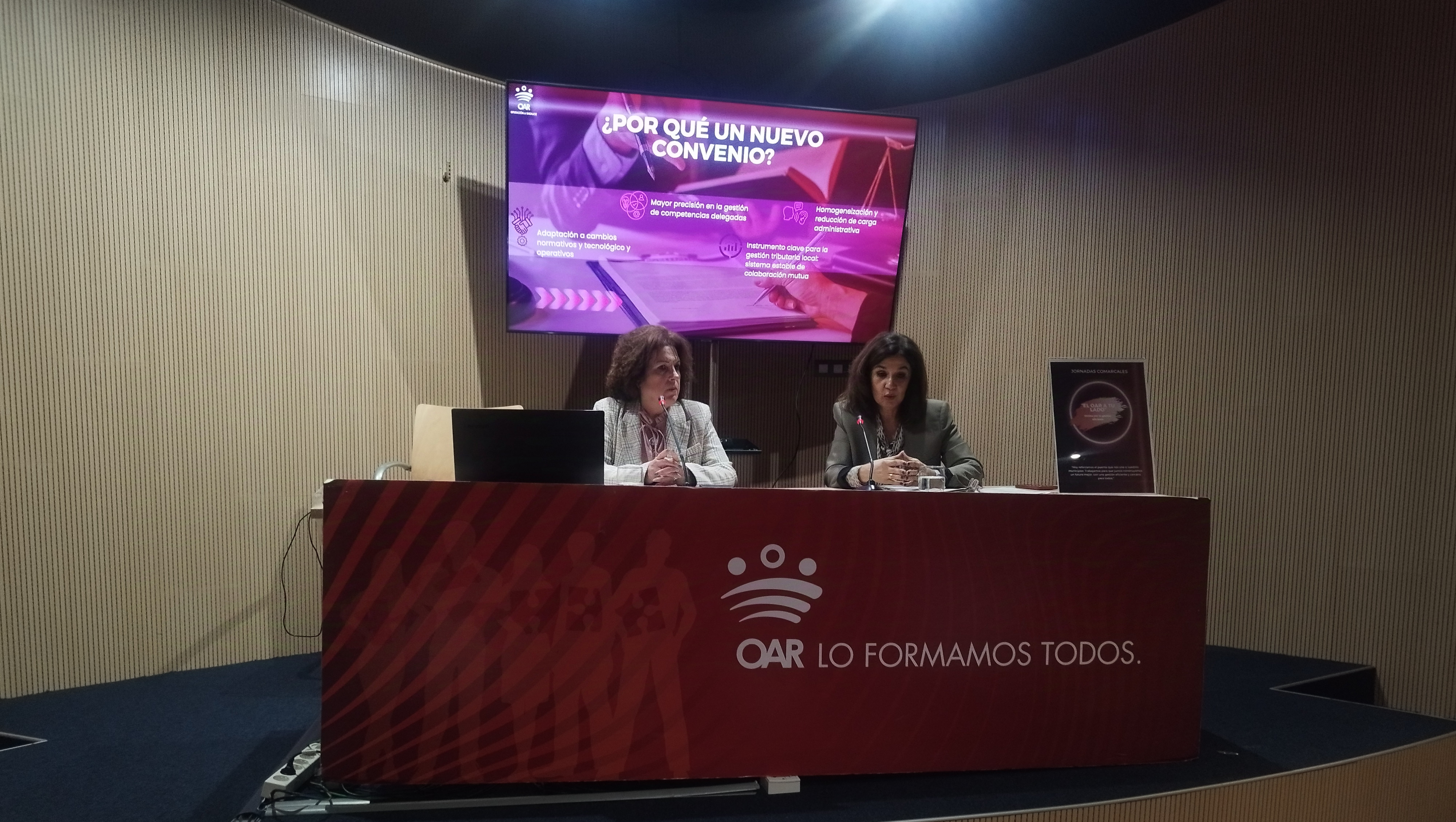 El OAR refuerza su compromiso con los Municipios en sus Jornadas Comarcales