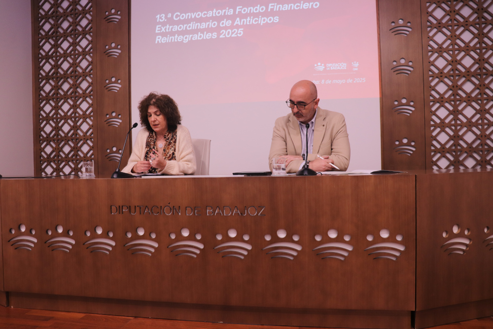 La Diputación de Badajoz impulsa la 13ª convocatoria de los FEAR con una dotación de 6 millones de euros, a través del OAR. 