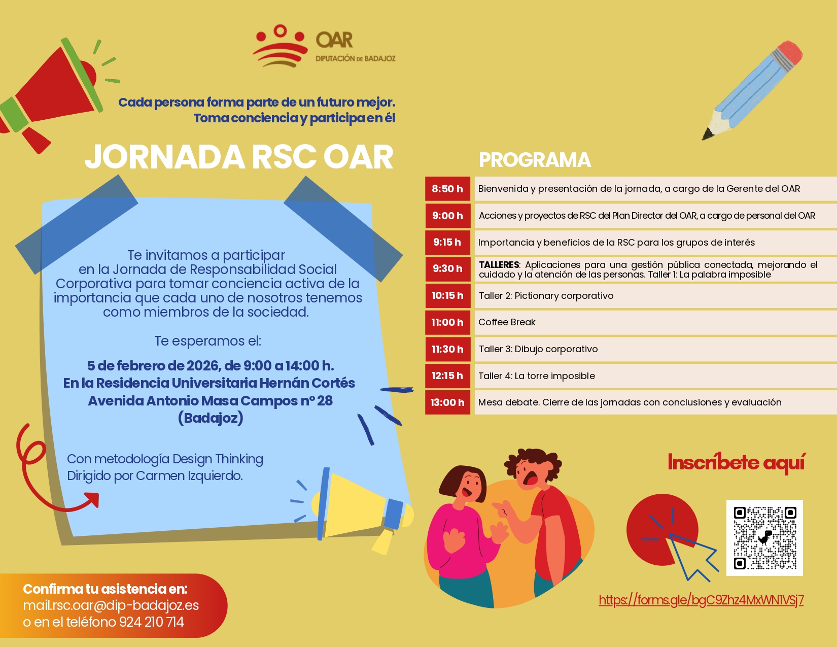 El OAR celebra su Jornada Anual de RSC 2026 con un enfoque innovador y participativo